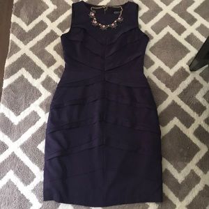 Adrianna Papell Purple cocktail dress